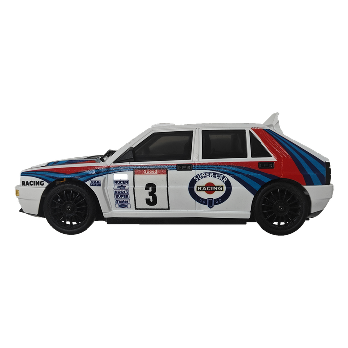 White - LDRC 2803 PRO RTR 1/28 2.4G RWD Drift RC Car Gyro LED Light On-Road Mini Full Proportional R
