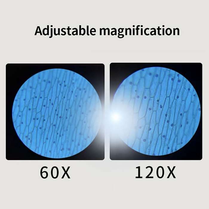 White - Portable Handheld Microscope for Kids Mini Labsters Portable Microscope Portable Microscope
