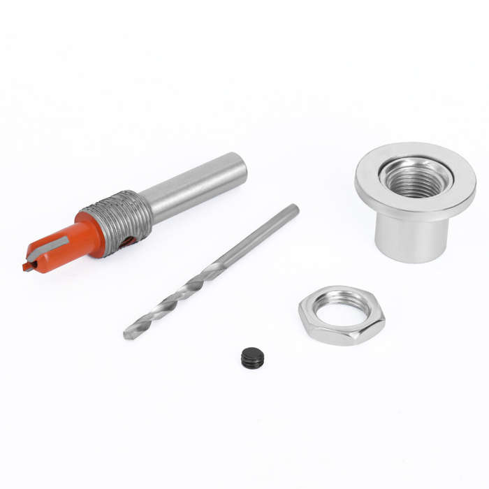5 Pcs - LAVIE 5PCS 8mm Shank HSS Countersink Woodworking Router Bit set Milling Cutter Screw Extract