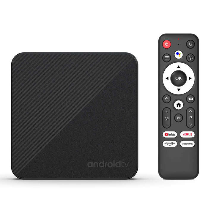 AU Plug - Mortal T1S 2+16G Android 14.0 TV Box Allwinner H313 Quad-core 3D 8K Media Player Support W