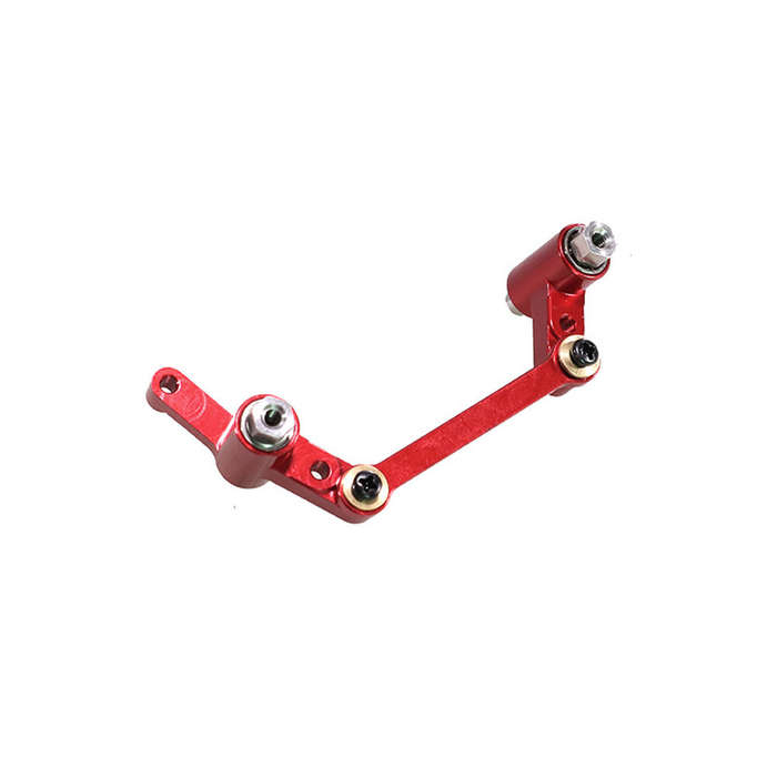 1 Set - Upgraded Metal Part Stainless Steel Steering Shaft Set for MJX 14209 14210 H14BM 1/14 RC Car