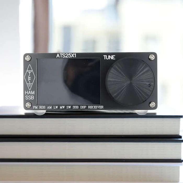 ATS25X1 Full-Band DSP Radio Receiver FM/LW/MW/SSB Receiver Si4732 Chip Portable FM Radio 2.4inch Tou