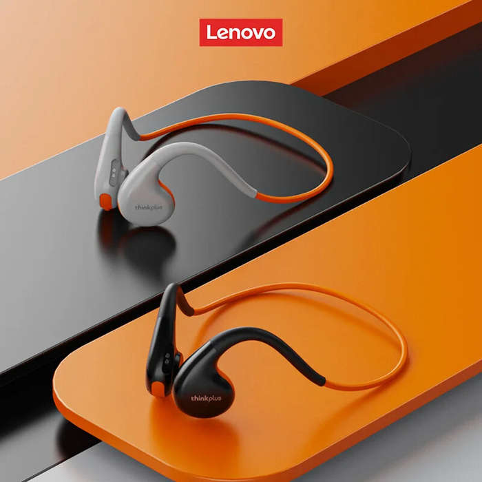 White - Lenovo X7 bluetooth 5.3 Headset Sports Earphone HiFi 360 Surround Sound Flexible IP68 Waterp