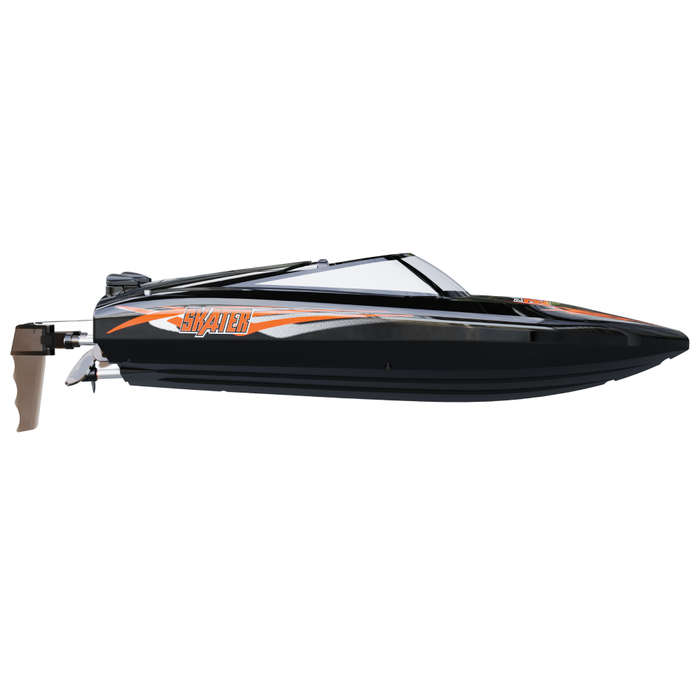 Black - UDIRC UDI034 Skater RTR 2.4G RC Boat Waterproof Self Righting High Speed Ship Water Cooling