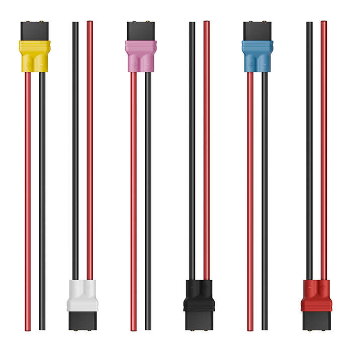 20AWG - 2PCS Flywoo XT30 XT30UP-F Pigtail Male Plug Wire