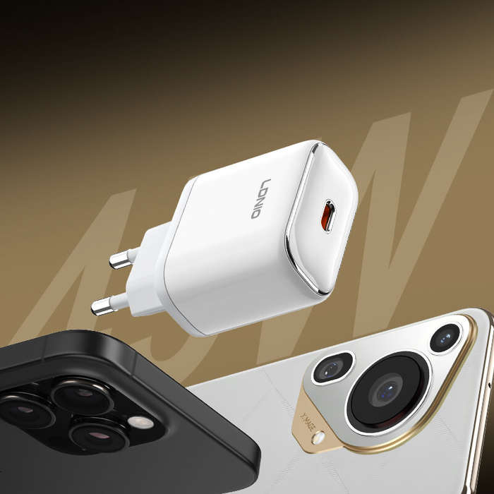 EU Plug - [GaN Tech] LDNIO Q1415 45W 1-Port USB PD Charger USB-C PD PPS Fast Charging Wall Charger A