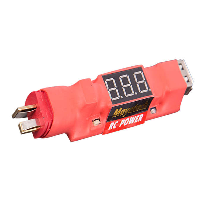 XT60 - Mayatech 3 in 1 Lipo Battery Discharge Tester USB Discharge Indicator 2S-6S 5V Step-Down Modu