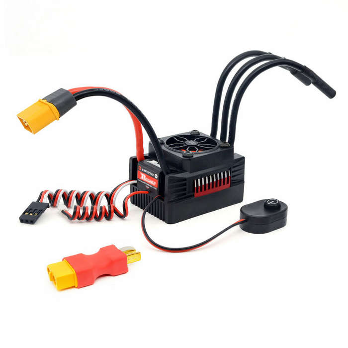 60A - Surpass Hobby Rocket V2 Waterproof 60A Brushless ESC for 1/10 RC Car Vehicles Model Parts