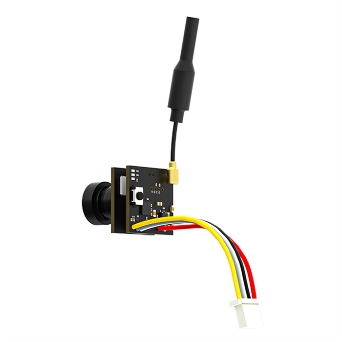 Black - iFlight Borg FPV Camera & VTX Combo - 5.8G 25mW/100mW/150mW Adjustable Power, 1/4" CMOS 600T