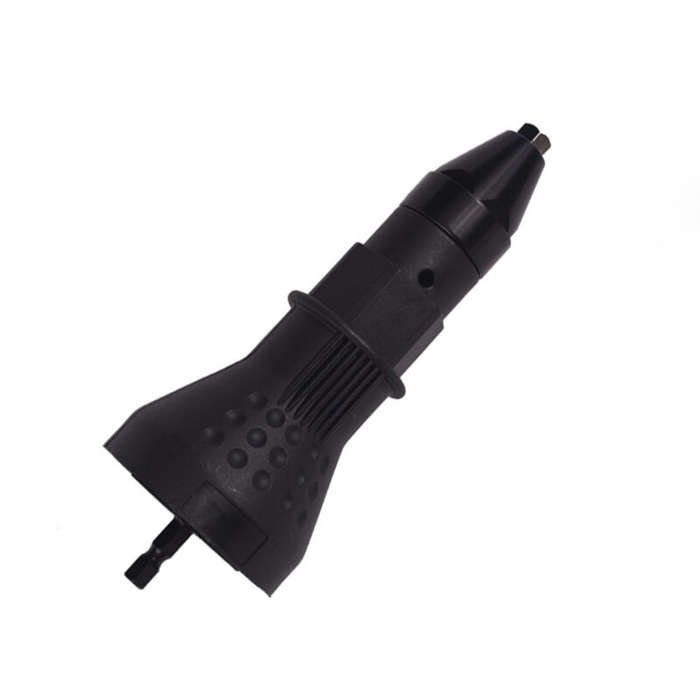Black - Electric Rivet Nut Riveting Tool Cordless Riveting Drill Adaptor Insert Nut Tool