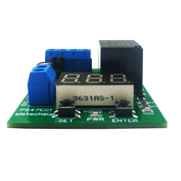 12V - DC 12V 24V LED Digital Relay Switch Control Board Module Relay Module Voltage Detection Chargi