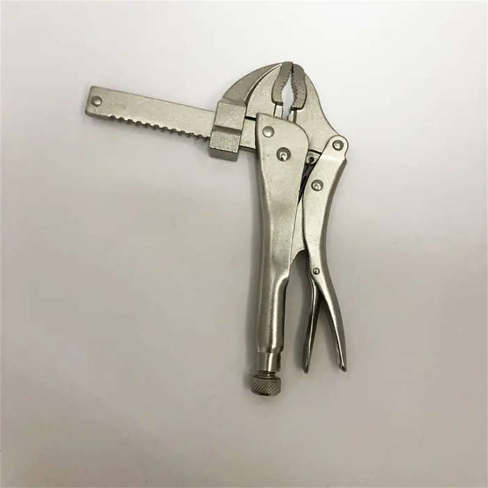 1 set - Locking Pliers and Vise Grips 4 Inch Metal Hand Tools Quick Release Design Non-Electric Manu