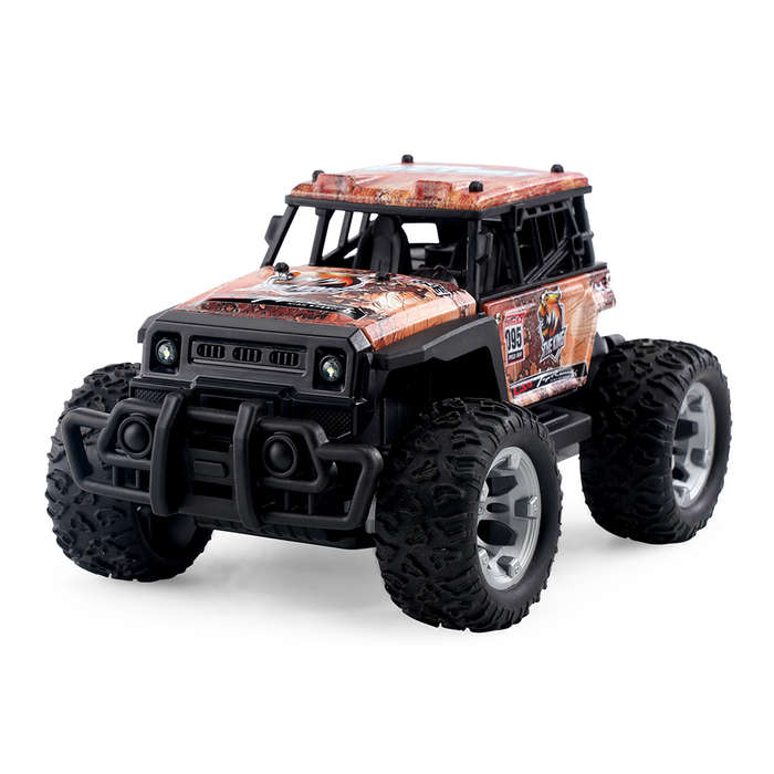 Blue - JJRC Q181 1/20 2.4GHz 30KM/h RC Car Truck with LED Lights High Speed Off Road Vehicles RTR