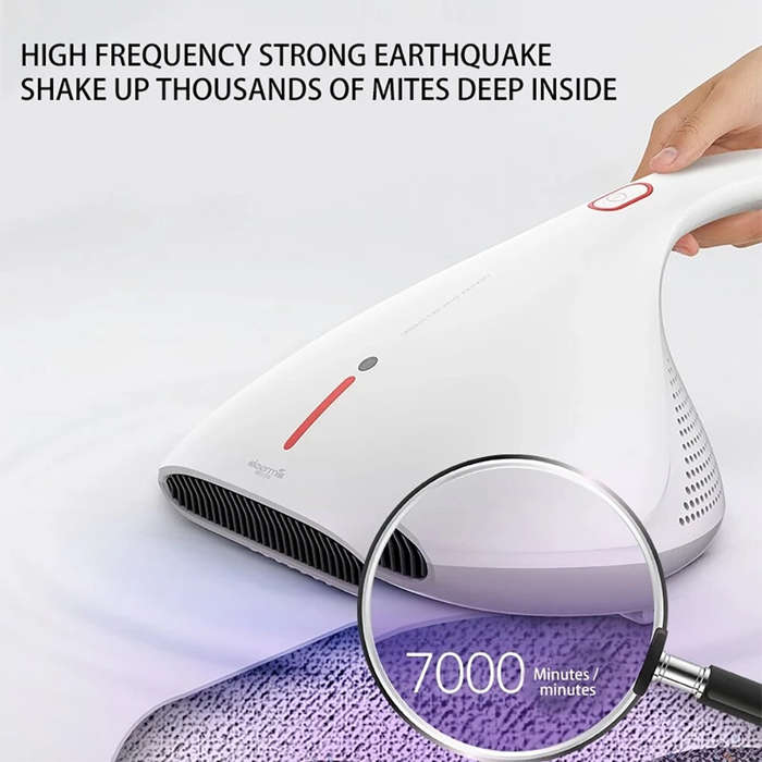 White - Deerma CM800 Dust Mite Vacuum Cleaner 13000pa Strong Suction 450W Handheld Mite Remover Ultr