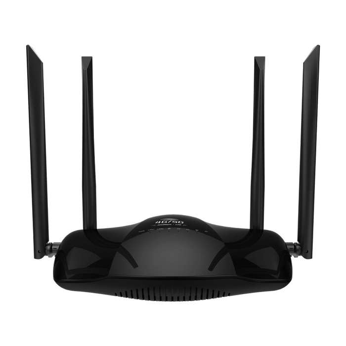 EU Plug - 4G CPE Wireless Router 300Mbps High-Speed 4 High-Gain Antennas 32 Users LAN WAN Ports SIM