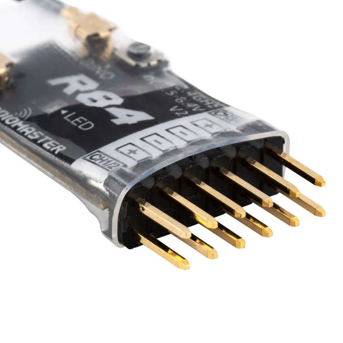 LBT Version - Radiomaster R84 V2 4CH Compatible PWM RC Receiver for Frsky D8 D16 SFHSS Radiomaster T