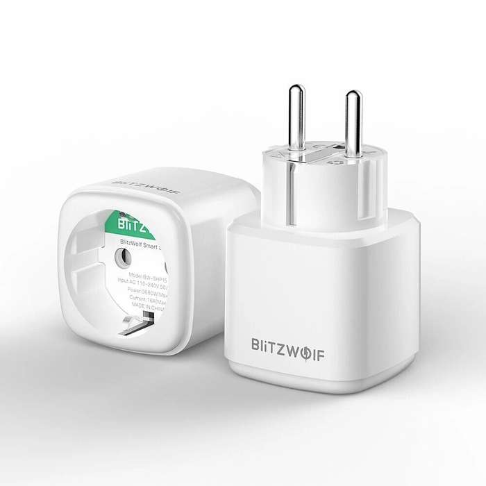 [5 Pcs] BlitzWolf BW-SHP15 Zigbee 3.0 16A 3680W Smart Plug Wireless Power Socket Outlet EU Plug APP