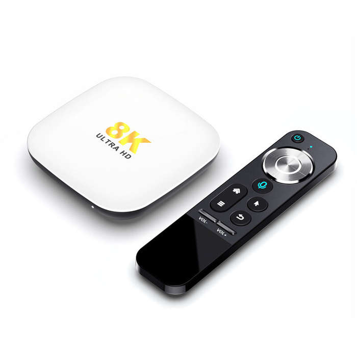 UK Plug - H96Max M2 TV Box 4GB+64GB RK3528 Android 13 Smart TV Box WIFI6 BT5.0 8K AV1 Media Player w