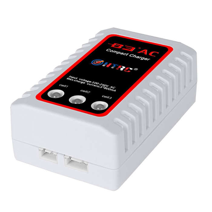 EU Plug - HTRC B3AC 3*800mA Balance Charger RC Toy Charge Battery Charger for 2-3S LiPo Battery