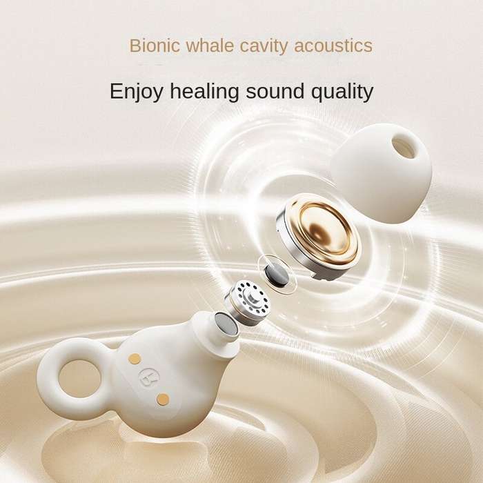 White - HAVIT E15 TWS Headset Wireless bluetooth Earphone Stereo 30H Playback Low Delay Sleep Assist