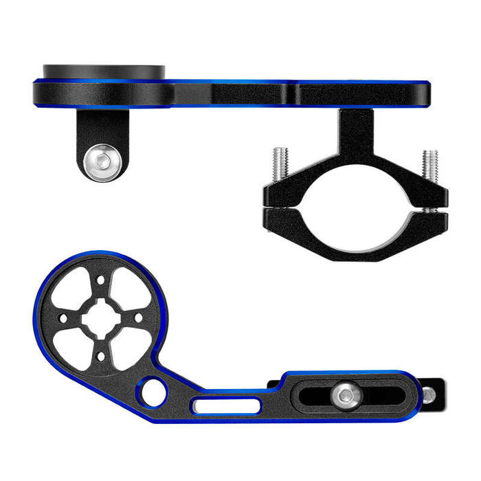 Blue - Bicycle Computer Mount Bracket Road MTB Bike Holder Handlebar for Coospo BC200 Bryton Edge Ca