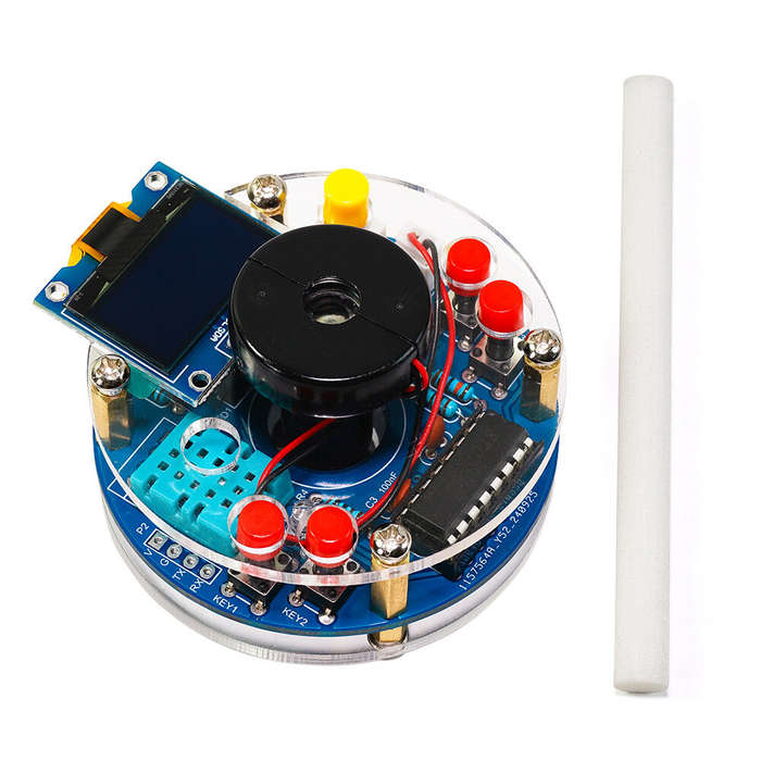 DIY Kit - USB 5V Humidifier DIY Kit Real-Time Temp and Humidity Display OLED Screen Timer Function P