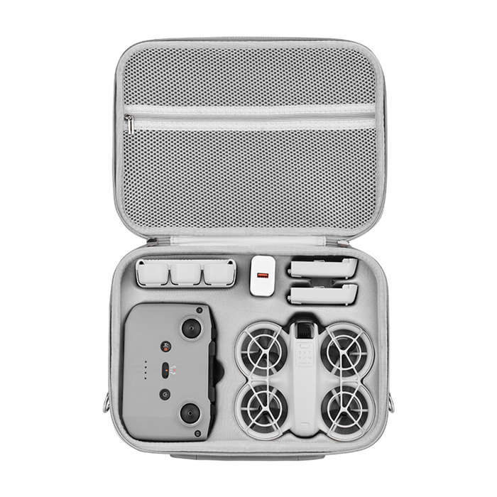 Black - BRDRC Portable Waterproof Shoulder Storage Bag Carrying Box Case for DJI NEO RC Drone Quadco