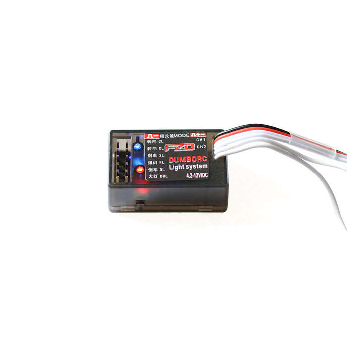 DumboRC FZD LED Controller Module Light System for X4 X6 X6P DDF-350 Transmitter JJRC Q65 MN90 1/10