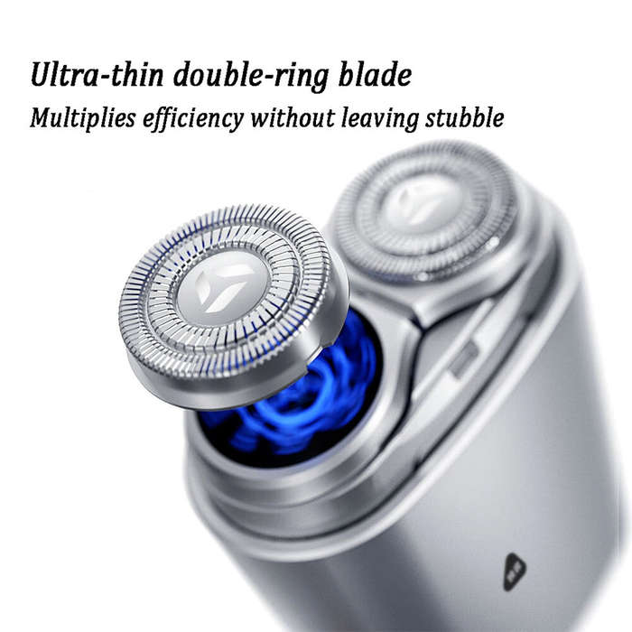 #01 - ENCHEN Z4 Electric Shaver Electric Facial Shaver Razor Mini IPX7 Waterproof USB Rechargeable B