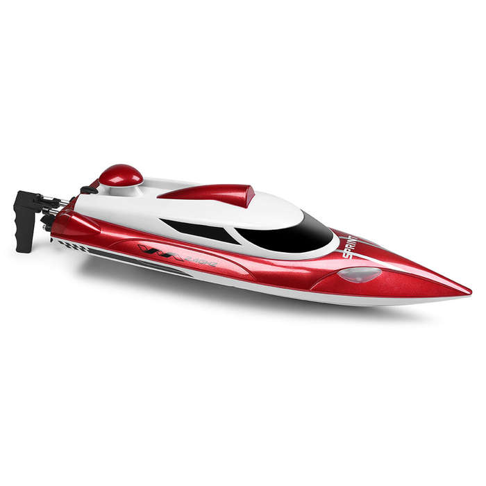 Red - Wltoys WL918 2.4G 16KM/H Remote Control Racing Ship Water RC Boat Vehicle Models