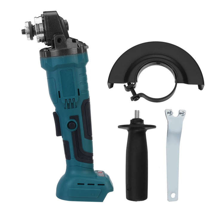 100mm Makita yellow black - BLMIATKO 18V 800W Lithium Battery Brushless Angle Grinder 100MM 11000RPM