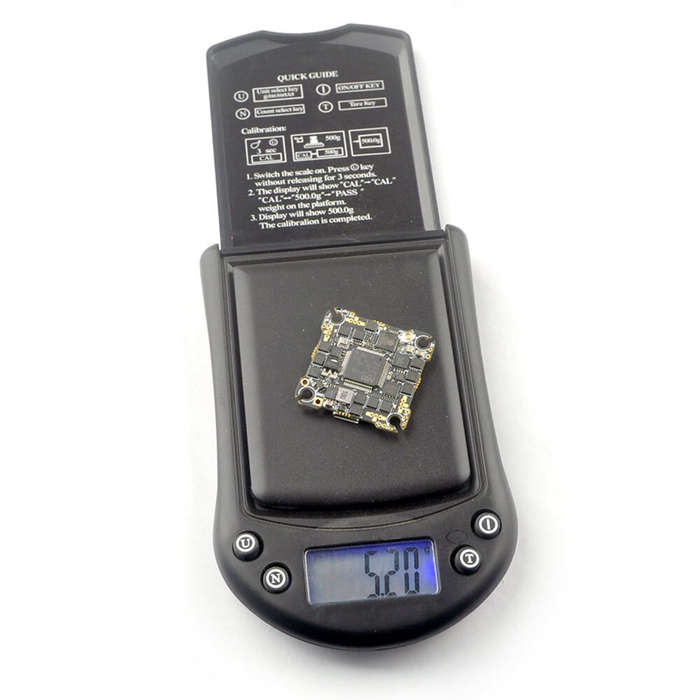 25.525.5mm Happymodel Super F405HD ELRS AIO 3in1 Flight Controller Built-in UART 2.4G ELRS RX 20A ES