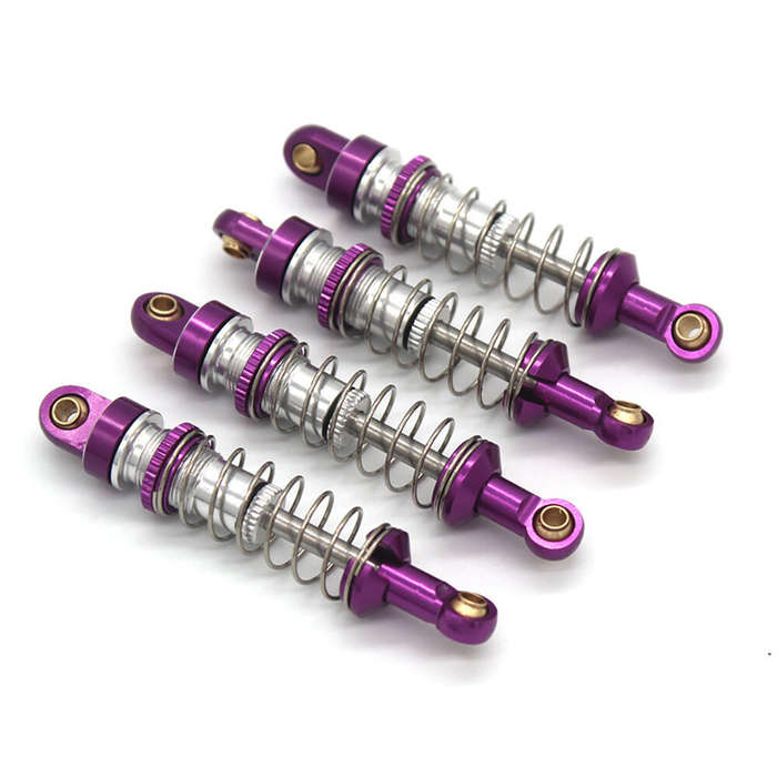 Purple - Upgraded Metal Shock Absorbers For JJRC C8801 AUSTAR AX-8560 TRX4M 1/18 Remote Control Car