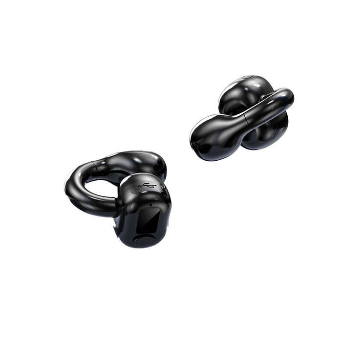 M10 TWS bluetooth 5.3 Earphone HiFi Stereo 360 Flexible IPX5 Waterproof Digital Display Clip-on Spor