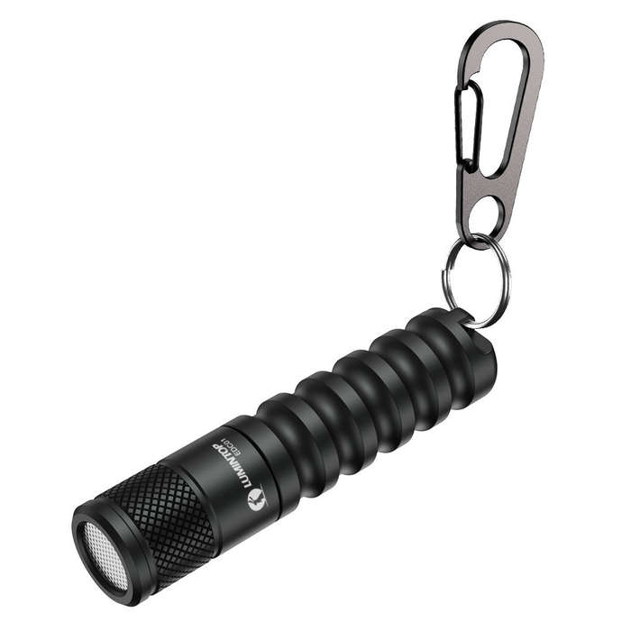 Black - Lumintop EDC01 120LM 3 Modes Mini Flashlight EDC Keychain Light Everyday Carry Torch