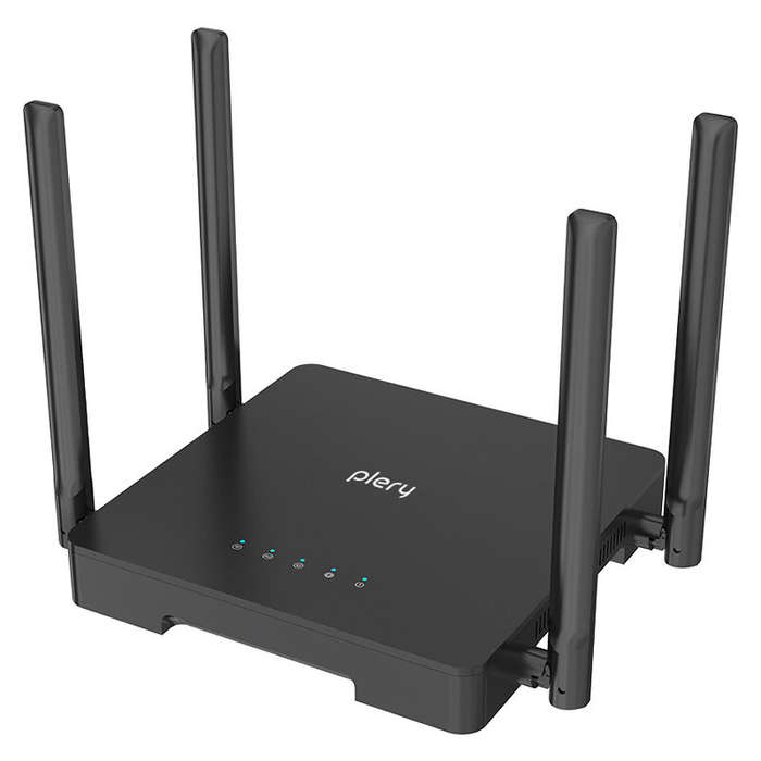 PLERY R624 4G LTE Router 300Mbps Wireless WiFi Router Modem 4G Nano SIM Card Network with 4 High Gai