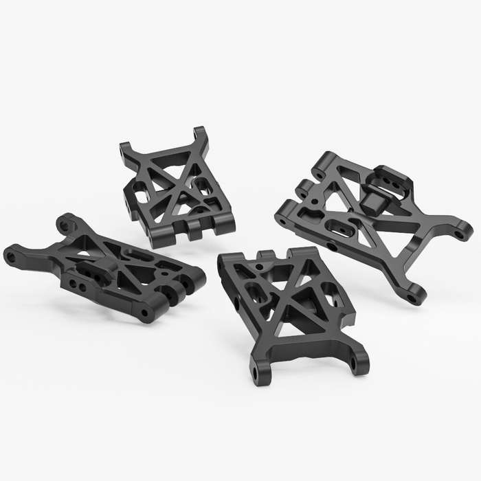 Black - 4PCS ZD Racing MT16 1/16 RC Car Parts Front Rear Lower Suspension Arm Vehicles Models Spare