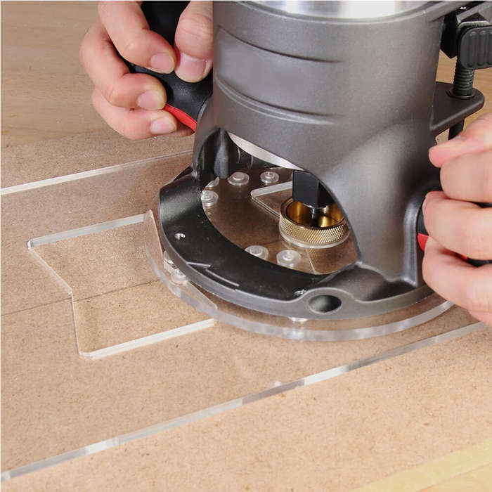 11 PCS Brass Router Template Bushing Guide Set Fit Any Router Sub-base of the Porter Electric cable