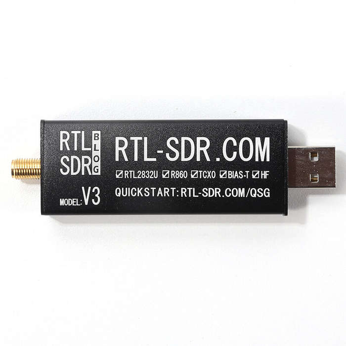 RTL-SDR Blog RTL SDR V3 R820T2 RTL2832U 1PPM TCXO SMA RTLSDR Software Defined Radio with Multipurpos