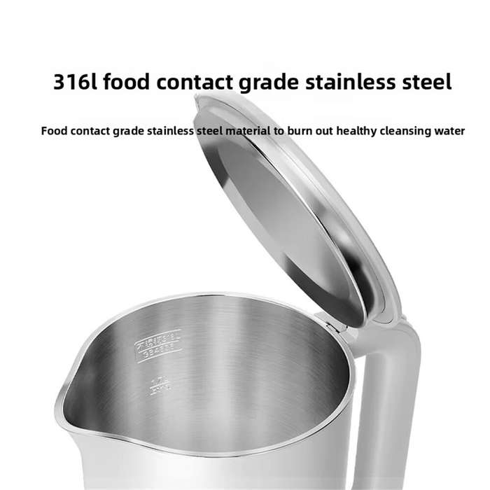 White - XIAOMI Mijia 1800W Constant Temperature Electric Kettle 3 Fast Boil BPA-Free Hot Water Boile