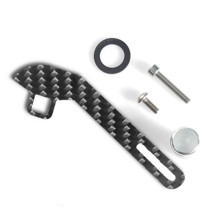 Black - Remote Control Aluminum Alloy One-Hand Control Adapter Adjustable Steering Wheel Trigger for