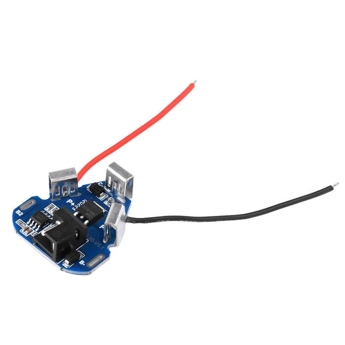 Full Kit - DC12V Direct Insertion 18650 Battery Shell Case Lithium Battery Protection Board Kit 1S f