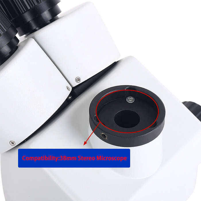 0.5X - 0.35X 0.5X C mount Lens Adapter Focus Adjustable Camera Installation C mount Adapter to New T