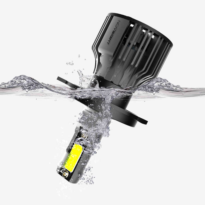 9006 - NovSight A500-N39 2PCS 72W DC9-32V Pair Car Headlight LED Bulbs 10,000LM/PAIR Car Headlamps 6