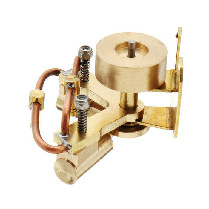 Gold - Microcosm OKMO Micro Scale M65 Mini V2 Steam Engine Model Gift Collection DIY Project Part