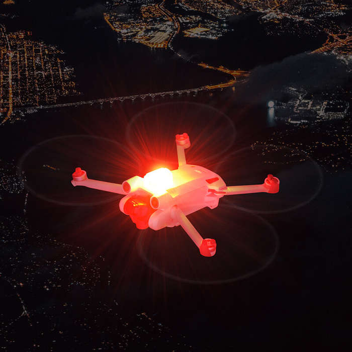 Night Flying LED Flash Light Warning Signal Lamp AntiCollision Strobe Blinker for DJI Mini 3 PRO / M