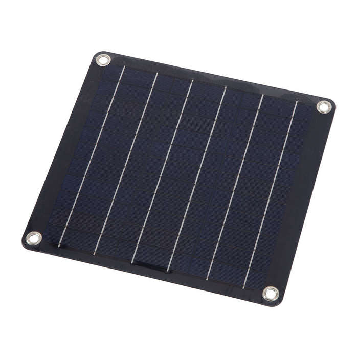 10W - IPRee 12V 10W Waterproof Solar Panel Kit Efficient Power Supply for Cars and Motorcycles for C