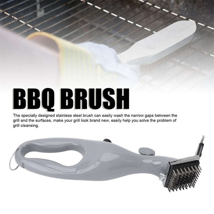 1pc - Barbecue Grill Steam Cleaning Brushes BBQ Cleaner Suitable for Charcoal Scraper Gas Accessorie