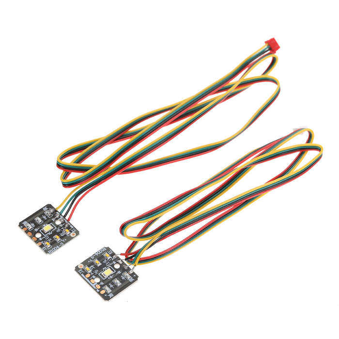 Black - HB R1011 1012 1013 1014 1/10 RC Car Parts Front Rear LED Light Board Vehicles Models Spare A