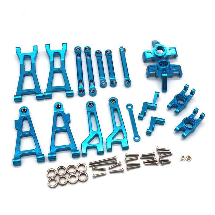 Purple - Upgraded Metal Spare Parts Accessories Set for HBX 2105a T10 16889 16889A 16890 SG1601 SG16